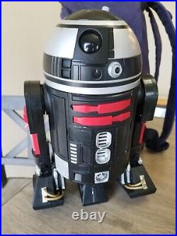 DISNEY R2D2 Star Wars Galaxy Edge RC DROID DEPOT withBAG Backpack + CHIP READ