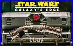DOOKU -Tyranus Legacy Lightsaber Disney Parks Star Wars Galaxy's Edge NEW IN BOX