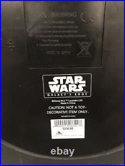 Darth Vader Castle Mustafar Light Effect Disney Parks Star Wars Galaxy's Edge