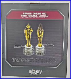 Disney Park Galaxy's Edge Star Wars Braata & Faya / Sistros & Yanjon Statues NEW