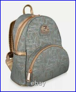 Disney Parks Loungefly Mini Backpack Star Wars Galaxy's Edge Black Spire Outpost