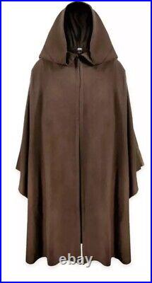 Disney Parks Star Wars Cloak Adult L/XL Luke Jedi Galaxy's Edge Cosplay Robe NEW