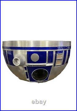 Disney Parks Star Wars Galaxy's Edge 10 R2-D2 Droid Head Metal Serving Bowl New