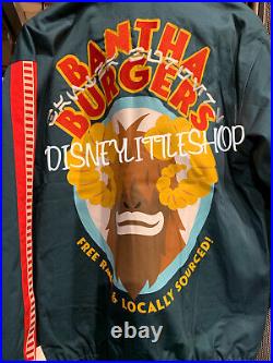 Disney Parks Star Wars Galaxy's Edge Bantha Burgers Jacket Size Small NEW