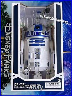 Disney Parks Star Wars Galaxy's Edge Droid Depot R2-D2 Serving Tray & Metal Dome