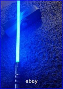 Disney Parks Star Wars Galaxy's Edge Plo Koon Legacy Lightsaber Blue