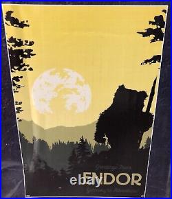 Disney Parks Star Wars Galaxy's Edge Poster Set Of Endor, Hoth, Tatooine, Map