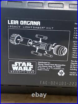 Disney Parks Star Wars Galaxy's Edge Princess Leia Lightsaber Hilt Brand New