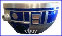 Disney Parks Star Wars Galaxy's Edge R2-D2 Droid Head 10 Metal Serving Bowl