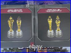 Disney Parks Star Wars Galaxy's Edge Sistros & Yanjon Braata & Faya Statues Lot