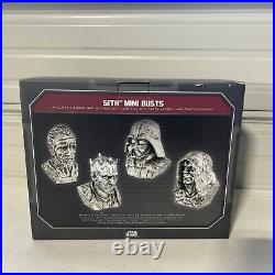 Disney Parks Star Wars Galaxy's Edge Sith Mini Bust Set New in Box