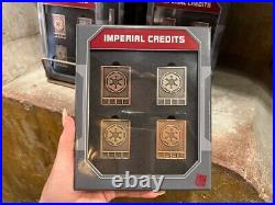 Disney Parks/Star Wars Galaxys Edge Credit/Currency Set of 4