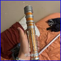 Disney Parks Star Wars Galaxys Edge Leia Organa Legacy Lightsaber Hilt & Blade