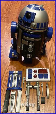 Disney R2-D2 Interactive Remote Control Droid Depot Star Wars Galaxy's Edge Blue