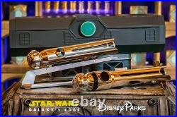 Disney Star Wars Galaxy's Edge Ahsoka Clone Wars Legacy Lightsaber set with blades
