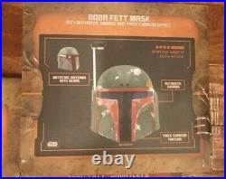 Disney Star Wars Galaxy's Edge Boba Fett Jetpack, Disc Launch Gauntlet & Helmet