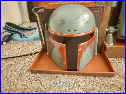 Disney Star Wars Galaxy's Edge Boba Fett Jetpack Gauntlets & Helmet Complete Set