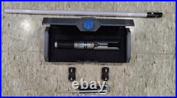 Disney Star Wars Galaxy's Edge CAL KESTIS Legacy Lightsaber With Stands + Blade