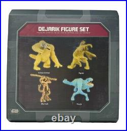 Disney Star Wars Galaxy's Edge Dejarik 4 Fig Set NG'OK KINTAN STRI HOUJIX MONNOK