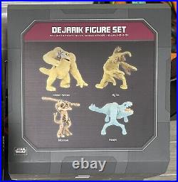 Disney Star Wars Galaxy's Edge Dejarik 4 Fig Set NG'OK KINTAN STRI HOUJIX MONNOK