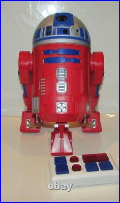 Disney Star Wars Galaxy's Edge Droid Depot Custom R2 Unit Remote Blue Red R2-SHW
