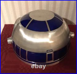 Disney Star Wars Galaxy's Edge Droid Depot R2D2 R2-D2 METAL Mixing Bowl NEW