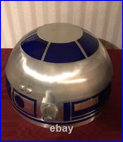 Disney Star Wars Galaxy's Edge Droid Depot R2D2 R2-D2 METAL Mixing Bowl NEW