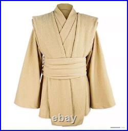 Disney Star Wars Galaxy's Edge JEDI TUNIC Costume 4Cosplay L/XL Khaki Tan