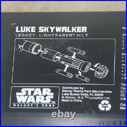 Disney Star Wars Galaxy's Edge LUKE SKYWALKER Legacy Lightsaber Hilt With Stand
