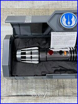 Disney Star Wars Galaxy's Edge Plo Koon Legacy Lightsaber Hilt Jedi Master