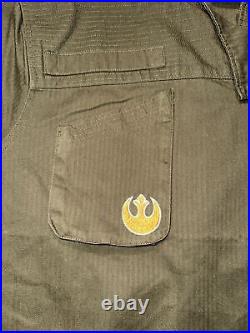 Disney Star Wars Galaxys Edge Resistance Logo Jacket Black Spire Outpost PLUS 3X