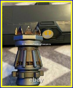 Disney Star Wars Galaxys Edge Rey Skywalker Legacy Lightsaber Hilt Yellow +blade