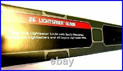 Disney's Star Wars Galaxy's Edge 26 Legacy Lightsaber Blade Brand New Sealed
