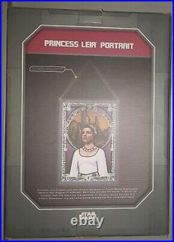 Disney's Star Wars Galaxy's Edge Princess Leia/Carrie Fisher Portrait (New)