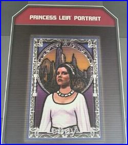 Disney's Star Wars Galaxy's Edge Princess Leia/Carrie Fisher Portrait (New)
