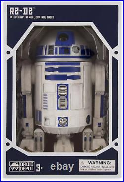 Droid Depot R2-D2 Interactive Remote Control Star Wars Galaxy's Edge Disney NEW