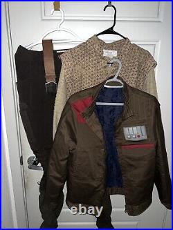 Full disney prop Costume Galaxys Edge, Shirt, Pants, Belt, And Reversible Jacket