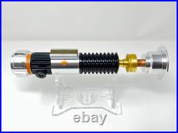 Galaxy'S Edge Star Wars Obi-Wan Kenobi Legacy Lightsaber Hilt Bundle with Emblem