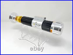 Galaxy'S Edge Star Wars Obi-Wan Kenobi Legacy Lightsaber Hilt Bundle with Emblem