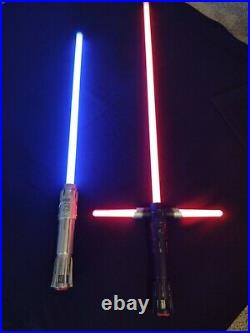 Galaxys edge Kylo wren and Ben Solo legacy saber hilts