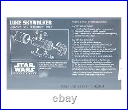 Luke Skywalker Legacy Lightsaber Hilt Star Wars Galaxy's Edge Disneyland SEALED