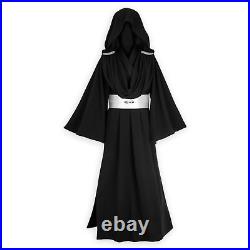 NEW Star Wars Dress Medium Black Galaxys Edge Starcruiser Hooded Costume Disney