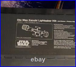 NEW! Star Wars Galaxy's Edge Obi Wan Kenobi Legacy Lightsaber Disney NO BLADE