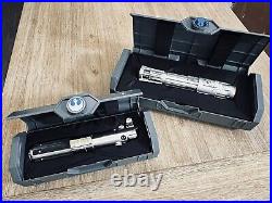 RETIRED Star Wars Galaxy's Edge REY Legacy & Ben Solo Legacy Lightsaber Hilts