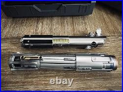 RETIRED Star Wars Galaxy's Edge REY Legacy & Ben Solo Legacy Lightsaber Hilts