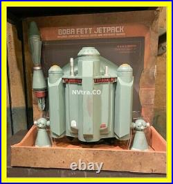 STAR WARS GALAXY'S EDGE BOBA FETT JETPACK WithLAUNCHING MISSILE LIGHTS & SOUND NEW