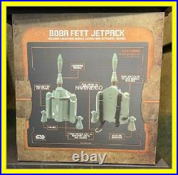 STAR WARS GALAXY'S EDGE BOBA FETT JETPACK WithLAUNCHING MISSILE LIGHTS & SOUND NEW