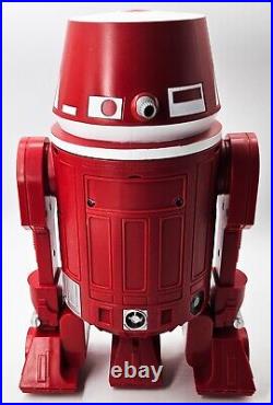 STAR WARS GALAXY'S EDGE DROID DEPOT CUSTOM ASTROMECH R2 R5 RED with Remote NEW