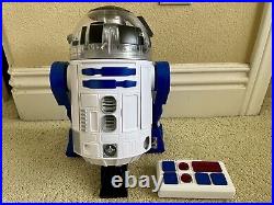 STAR WARS GALAXY'S EDGE DROID DEPOT CUSTOM ASTROMECH R2/Remote Black/White Color