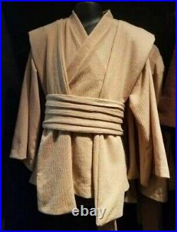 S/M TAN TUNIC Star Wars Galaxy's Edge Adult Jedi Cosplay Costume Small/Medium